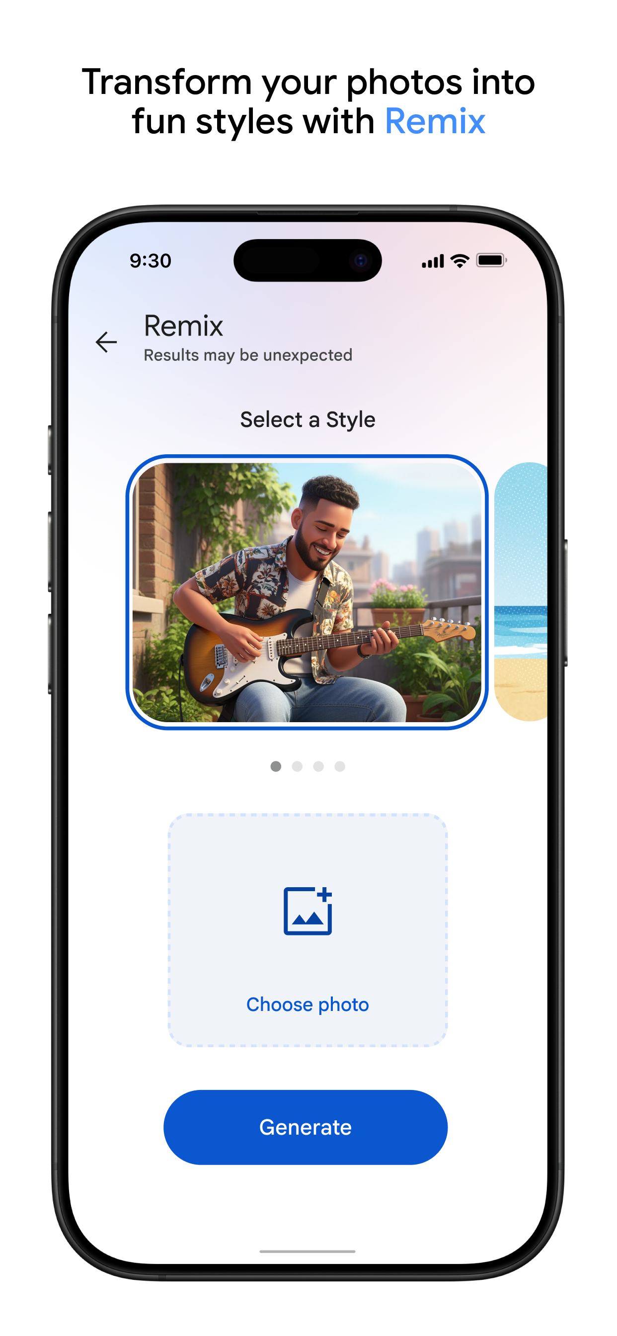 Google 相册 App Store 宣传页