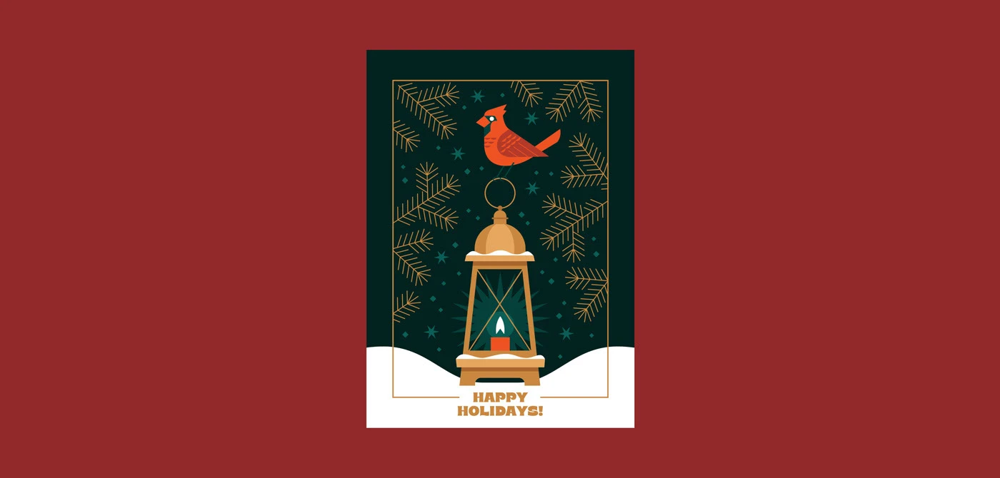 Happy Holidays set :: Behance 3