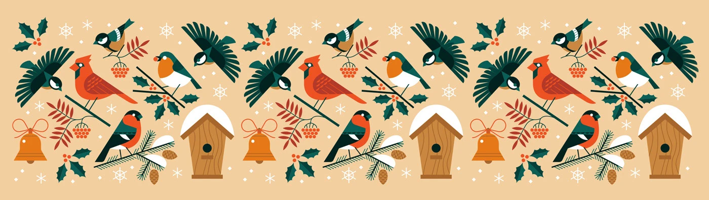 Happy Holidays set :: Behance 4