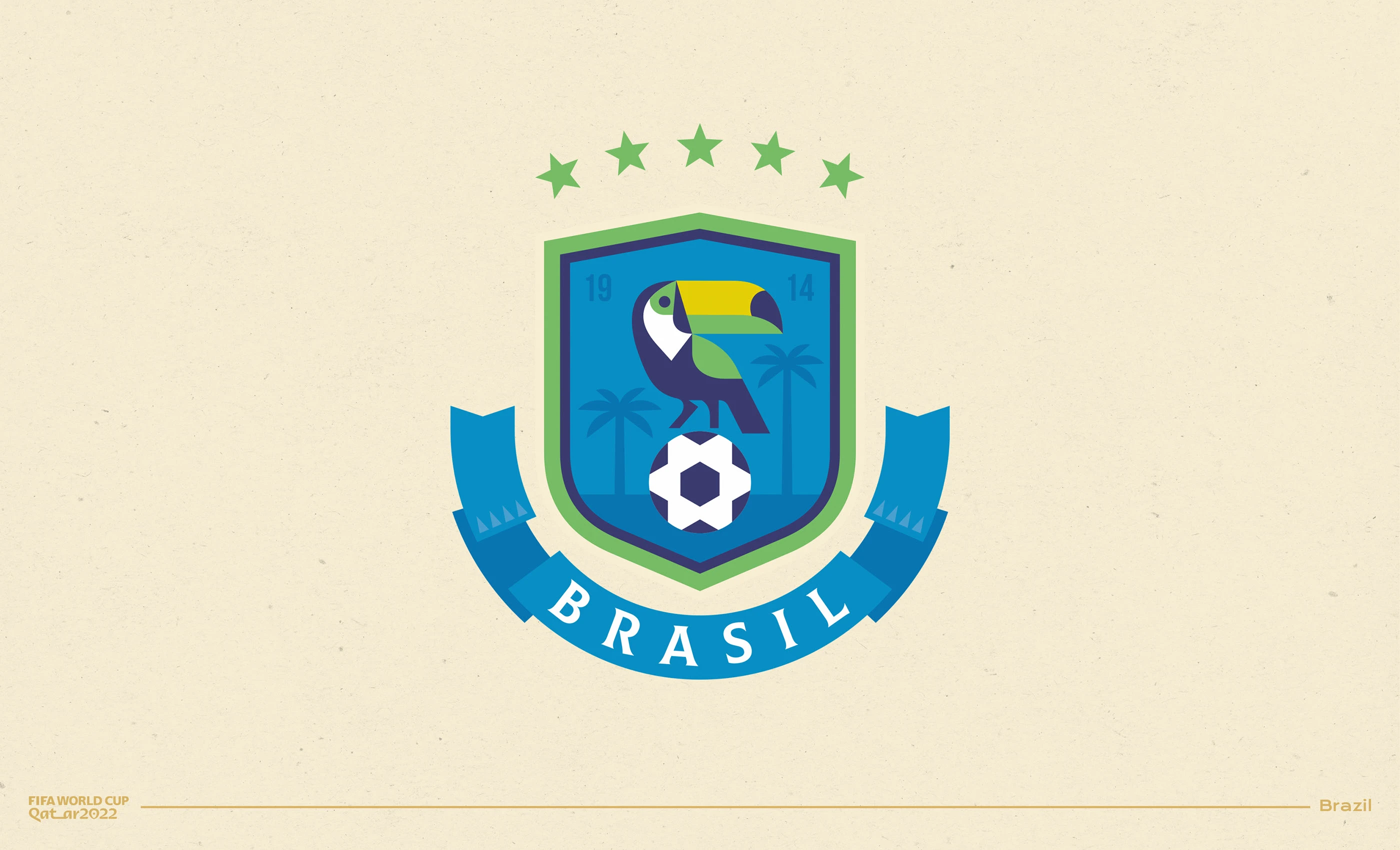 Badge collection. World Cup 2022 :: Behance 3