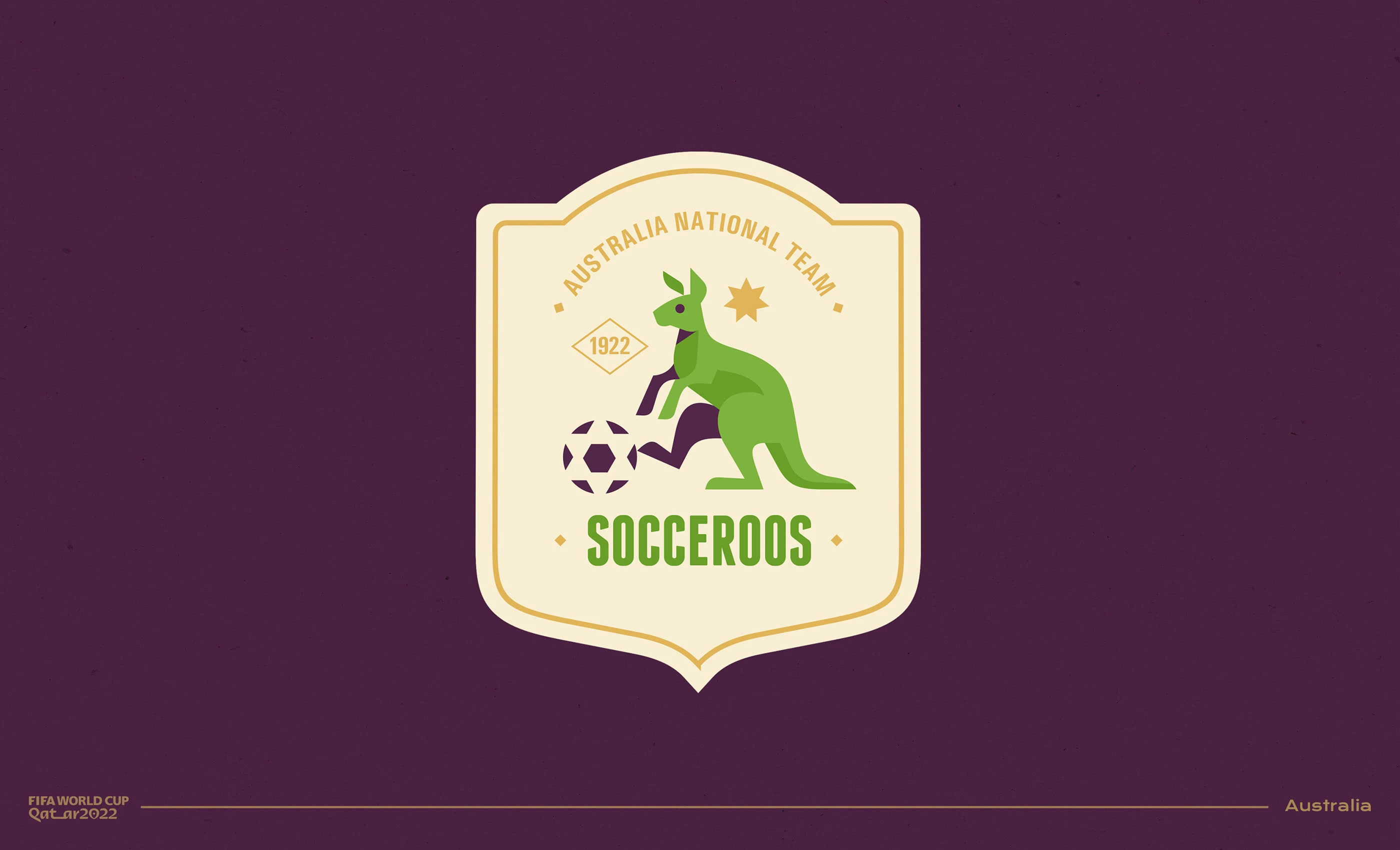 Badge collection. World Cup 2022 :: Behance 4