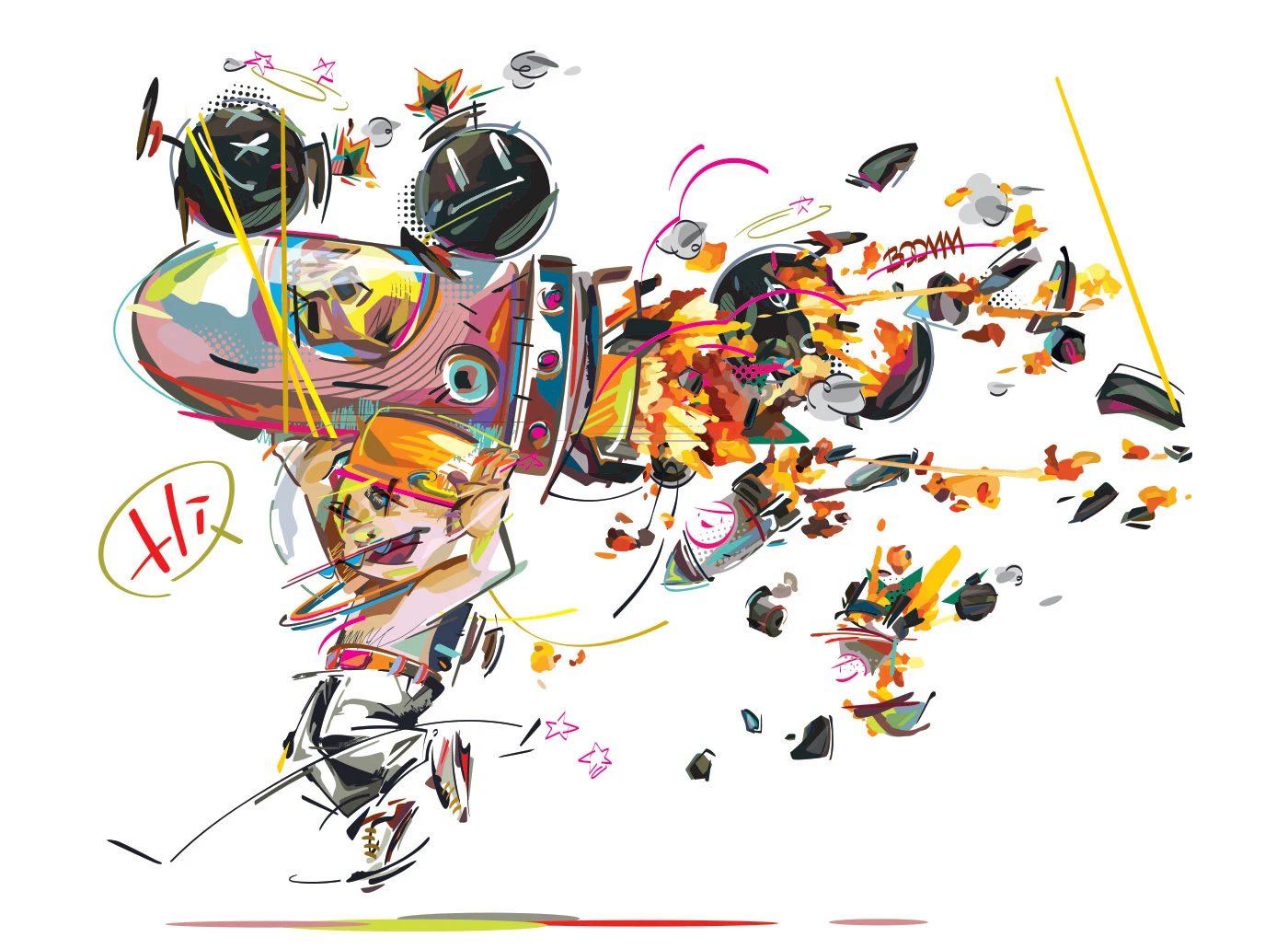 Between Explosion and Suppression. :: Behance 3