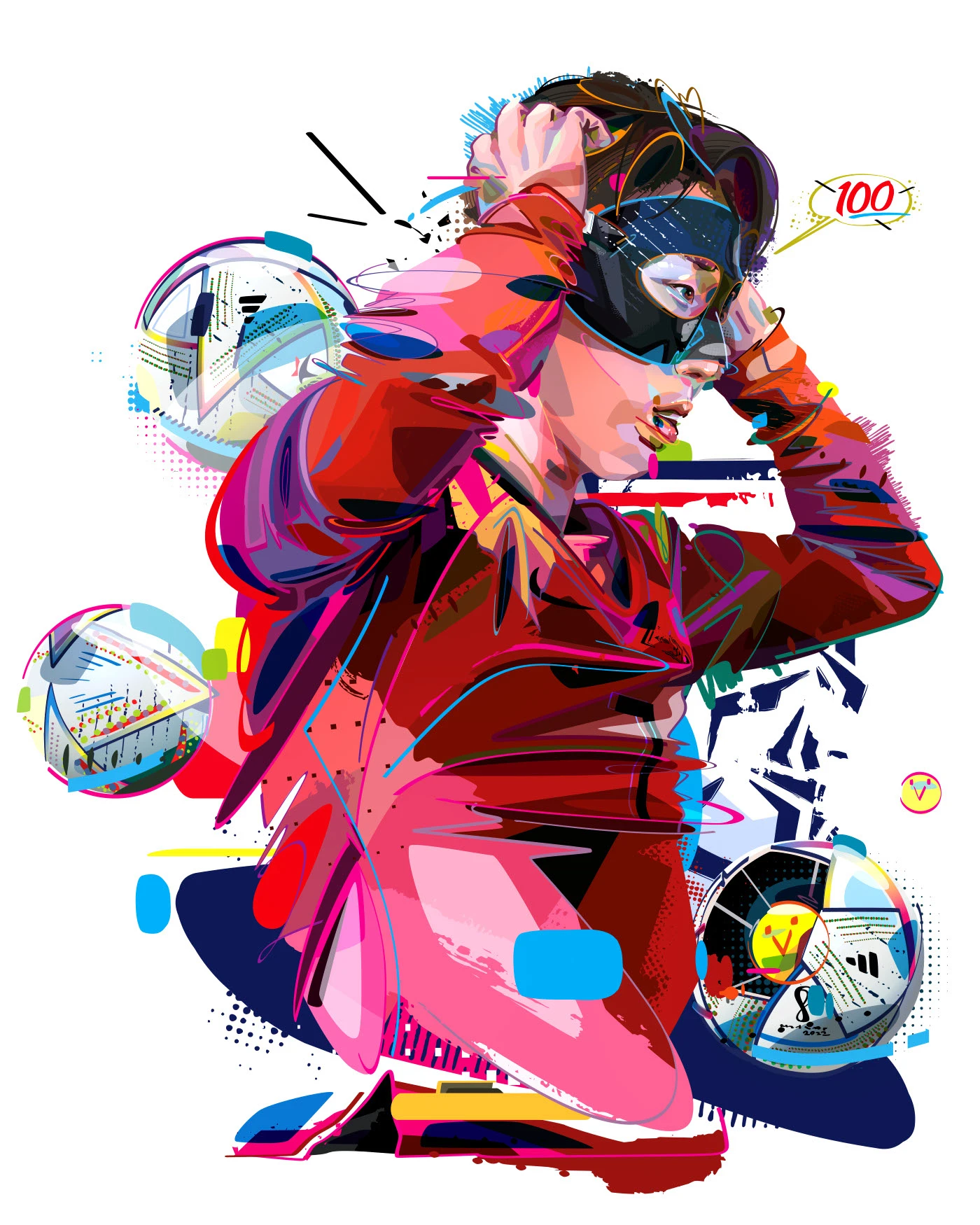 Son HeungMin - For Korea Football exhibition :: Behance 1