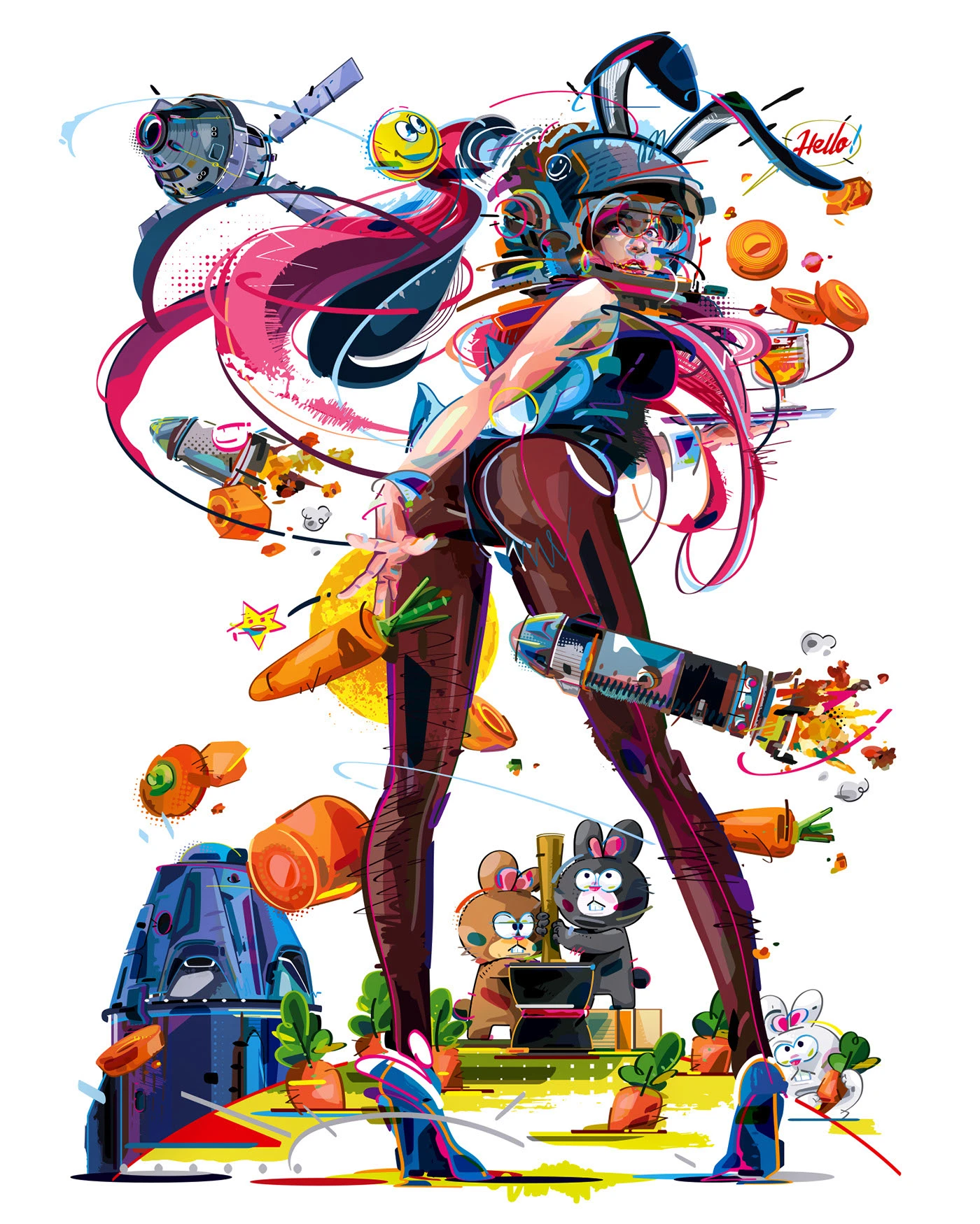 WHAT RABBIT - Lay Village, GENUIO :: Behance