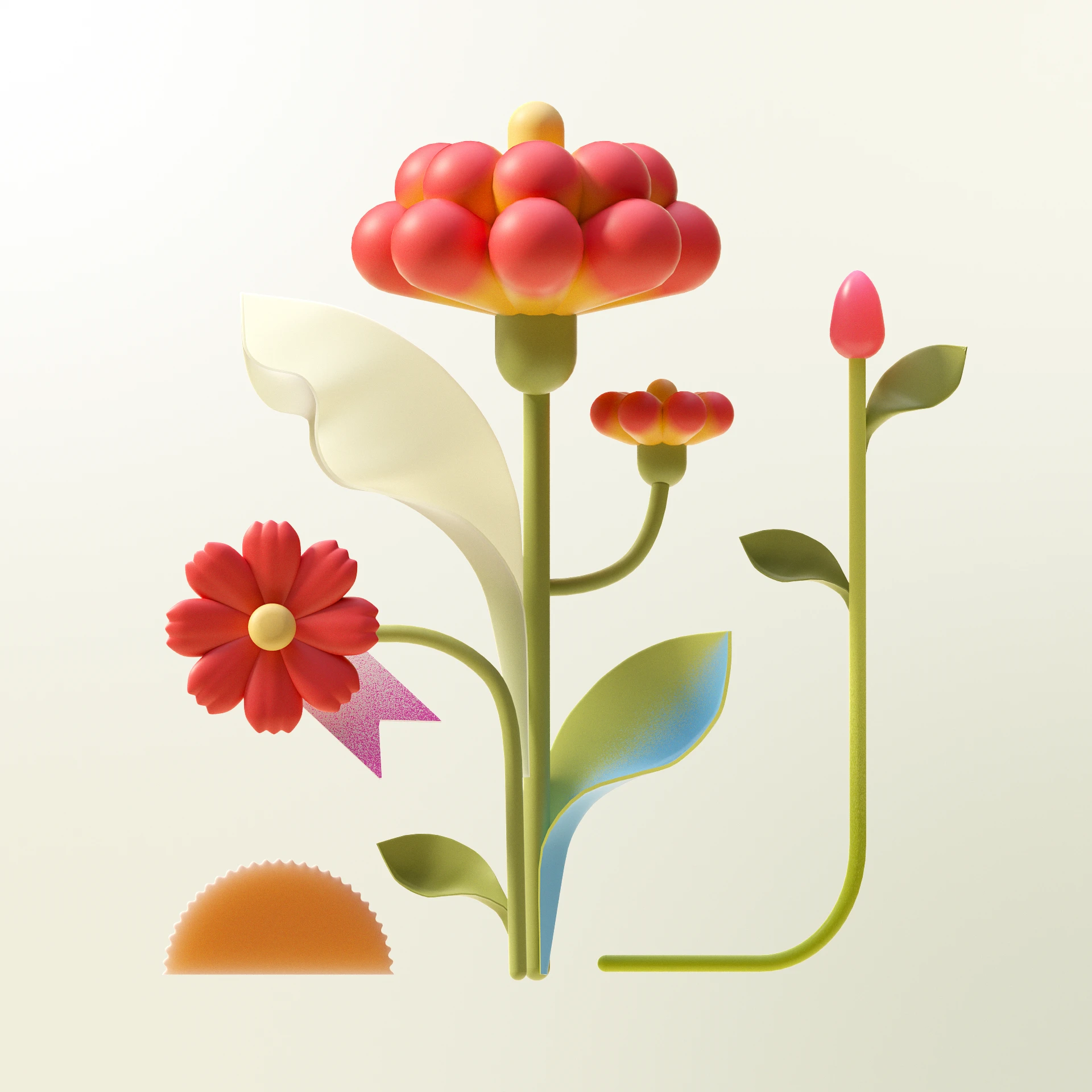 NAVER 3D Icon - The Family Month :: Behance 1