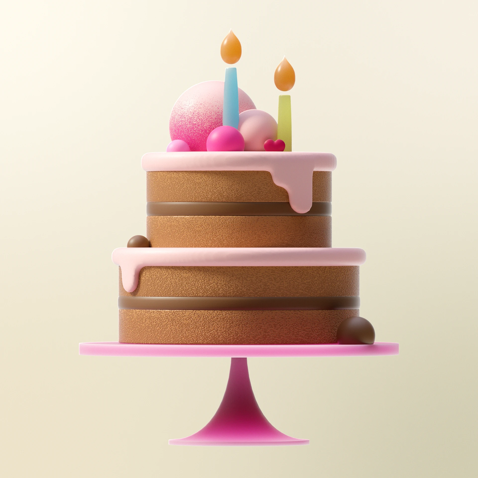 NAVER 3D Icon - The Family Month :: Behance 8