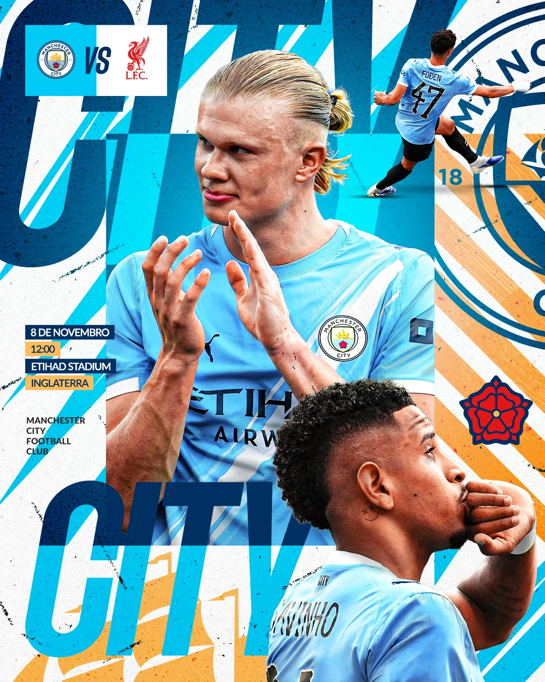 SOCIAL MEDIA - MANCHESTER CITY FOOTBALL CLUB :: Behance 1