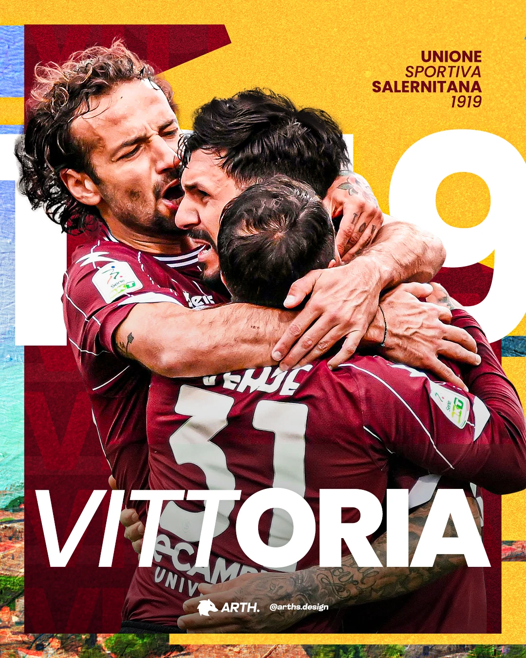 SOCIAL MEDIA - UNIONE SPORTIVA SALERNITANA 1919 :: Behance 3