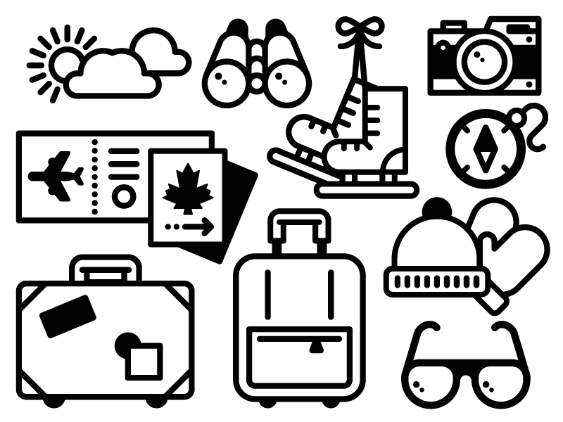 Canadian Vacation [WIP] by Kevin Moran on Dribbble