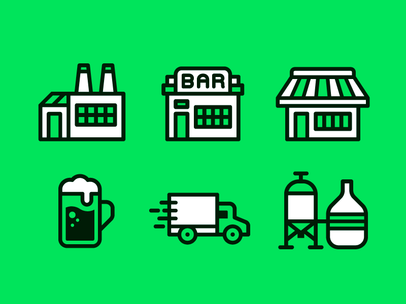 Beer Process by Kevin Moran on Dribbble