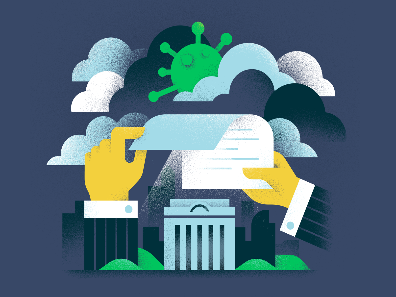 Protect Ya Neck! by Kevin Moran for Kira on Dribbble