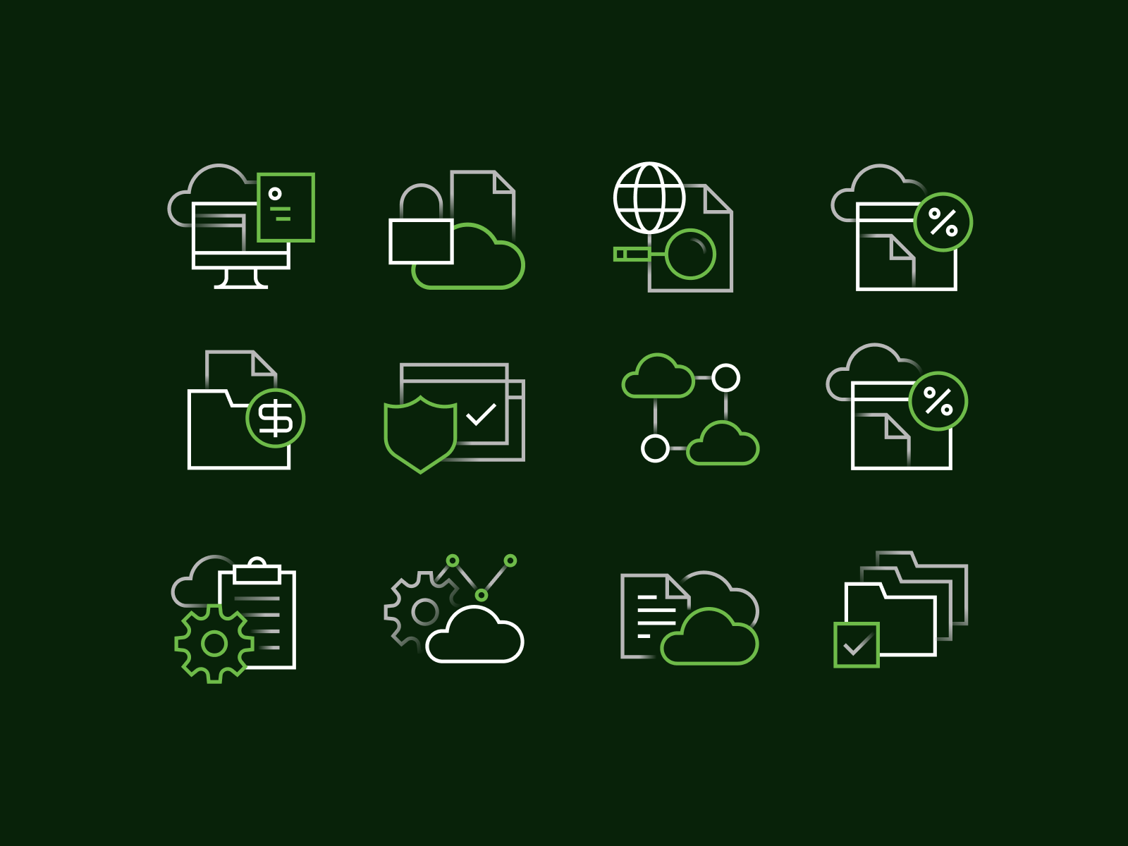 ☁️☁️☁️ by Kevin Moran on Dribbble