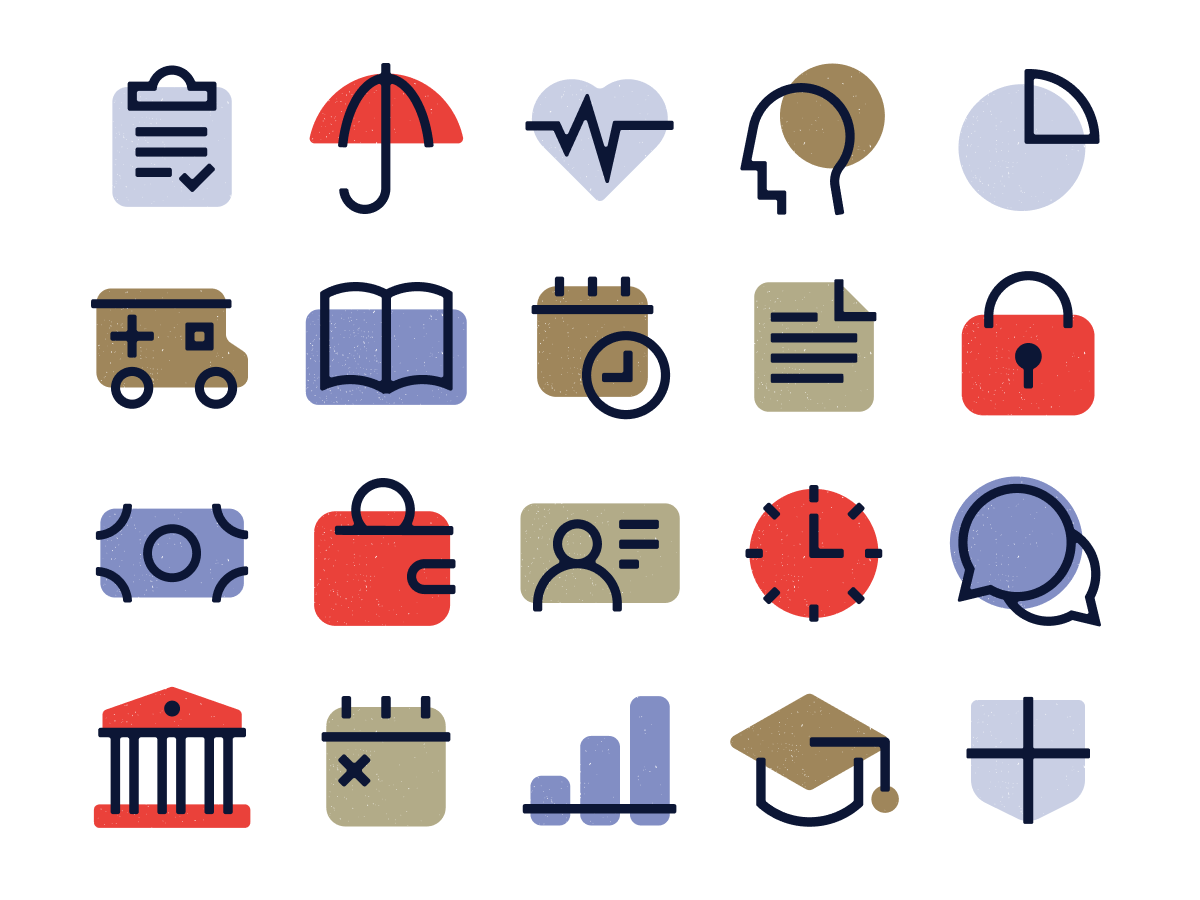 Medical Icons by Kevin Moran on Dribbble