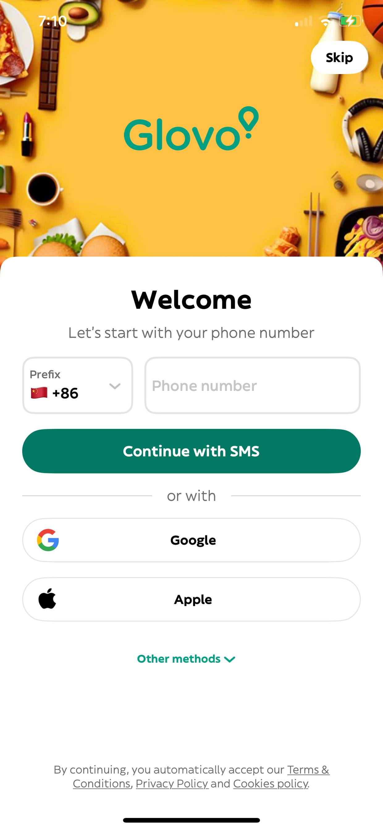 登录·手机号或第三方