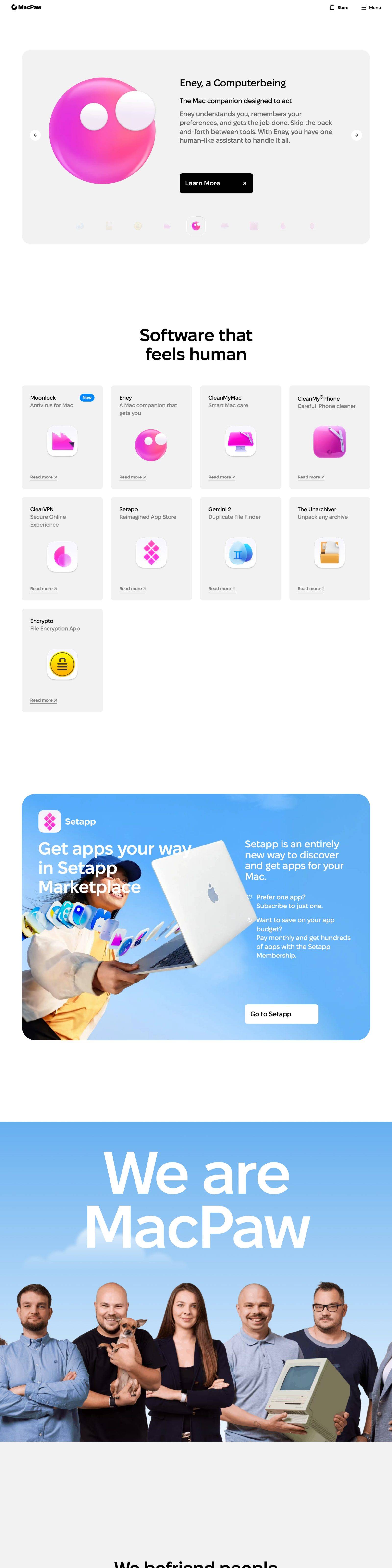 macpaw.com 首页